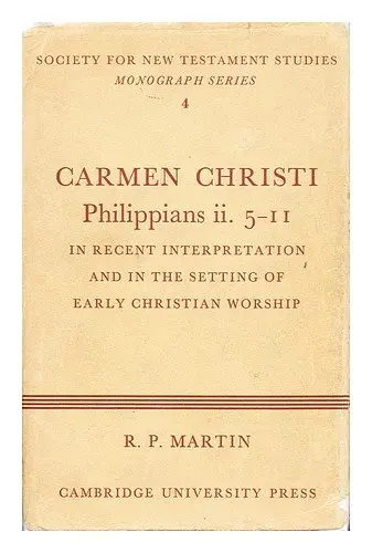Cover of Carmen Christi
