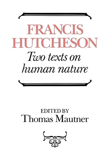 Cover of Hutcheson