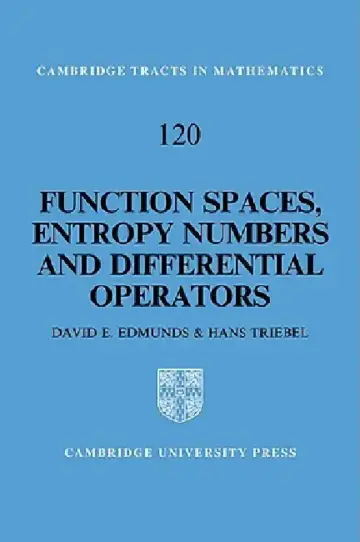 Cover of Function Spaces, Entropy Numbers, Differential Operators
