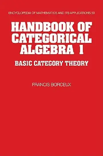 Cover of Handbook of Categorical Algebra