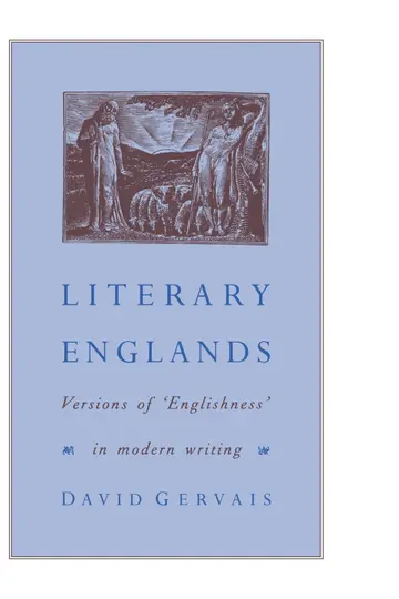 Cover of Literary Englands
