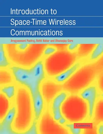 Cover of Introduction to Space - Time Wireless Communications
