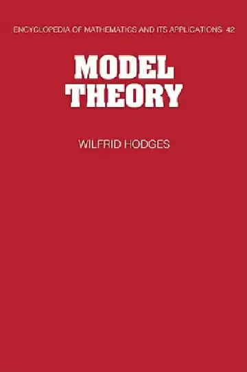 Cover of Model Theory