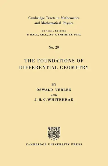 Cover of The Foundations of Differential Geometry