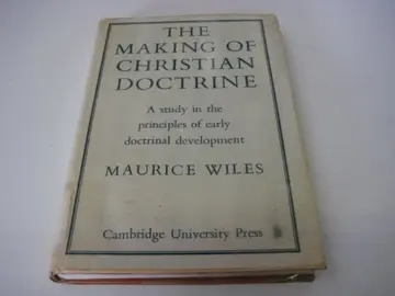 Cover of The Making of Christian Doctrine