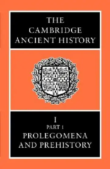 Cover of The Cambridge Ancient History