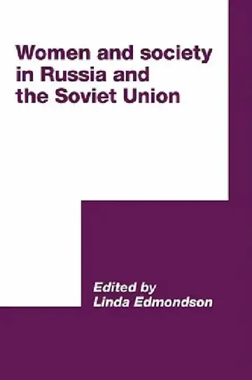 Cover of Women and Society in Russia and the Soviet Union