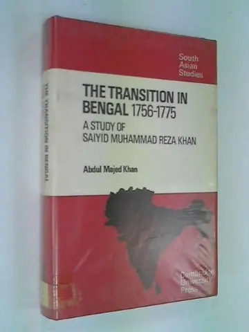 Cover of The Transition in Bengal, 1756–75