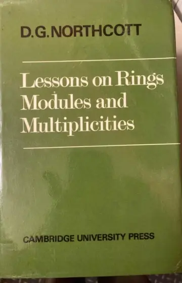 Cover of Lessons on Rings, Modules and Multiplicities