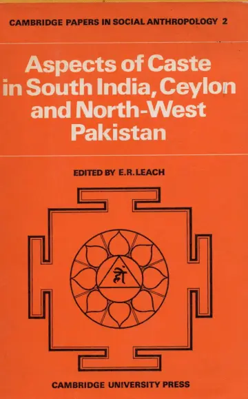 Cover of Aspects of Caste in South India, Ceylon and North-West Pakistan
