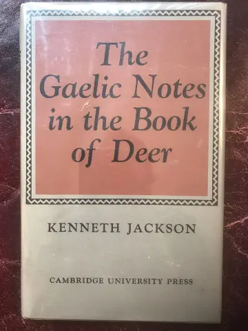 Cover of The Gaelic Notes in the Book of Deer