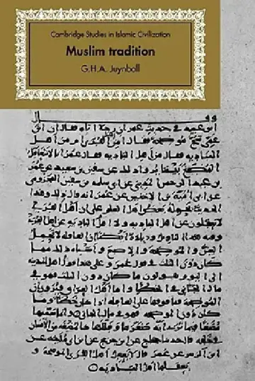Cover of Muslim Tradition