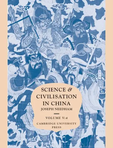 Cover of Science and Civilisation in China