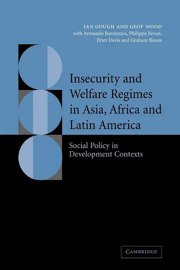 Cover of Insecurity and Welfare Regimes in Asia, Africa and Latin America