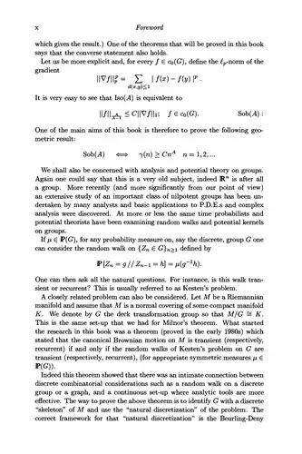 Cover of Analysis and Geometry on Groups