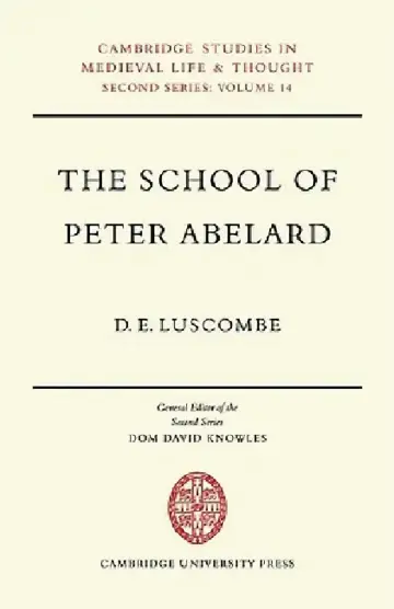Cover of The School of Peter Abelard