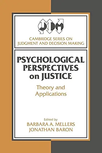 Cover of Psychological Perspectives on Justice