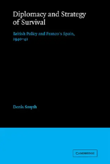 Cover of Diplomacy and Strategy of Survival