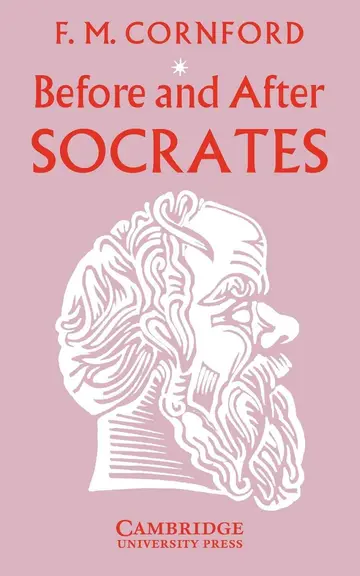 Cover of Before and after Socrates