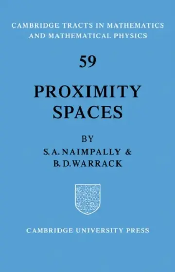 Cover of Proximity Spaces