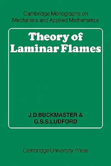 Cover of Theory of Laminar Flames