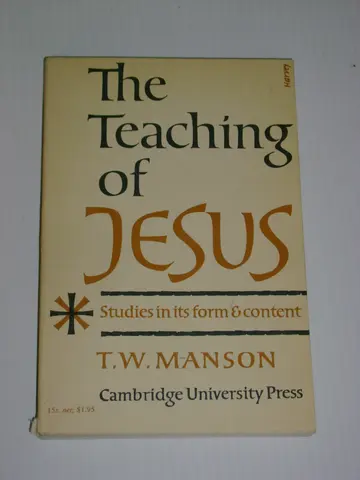 Cover of Teaching of Jesus