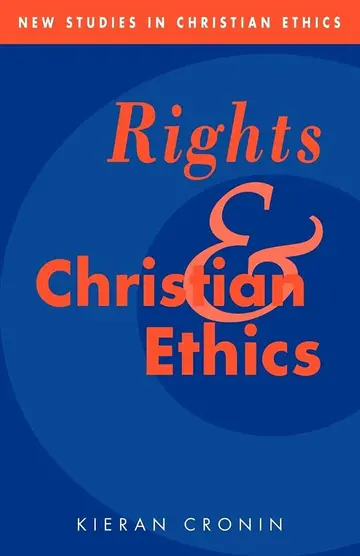 Cover of Rights and Christian Ethics