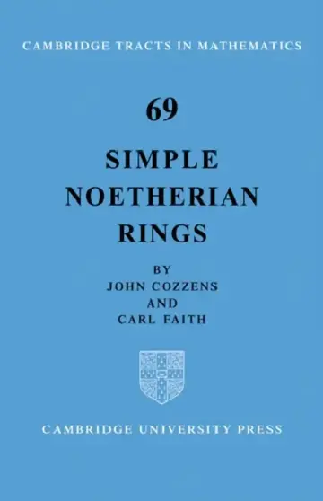 Cover of Simple Noetherian Rings