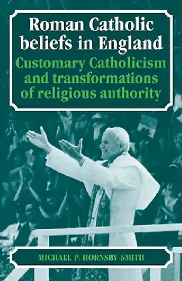 Cover of Roman Catholic Beliefs in England