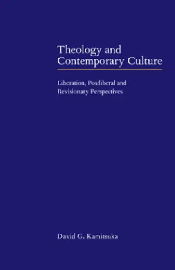Cover of Theology and Contemporary Culture