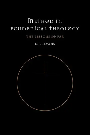 Cover of Method in Ecumenical Theology