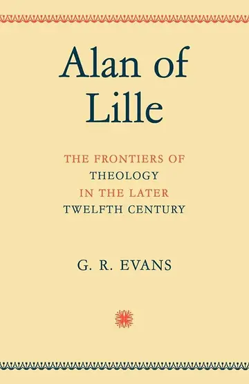 Cover of Alan of Lille