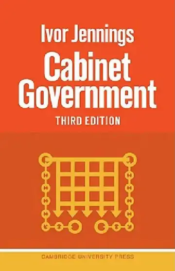 Cover of Cabinet Government