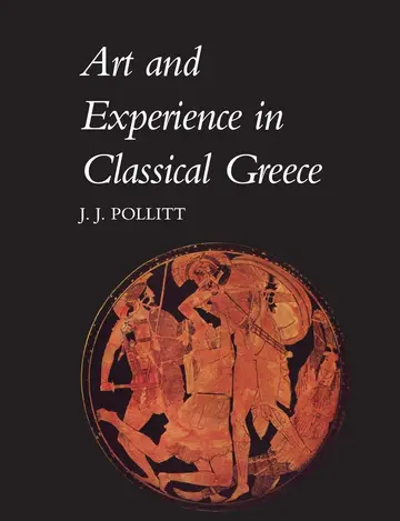 Cover of Art and Experience in Classical Greece