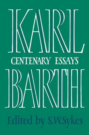 Cover of Karl Barth