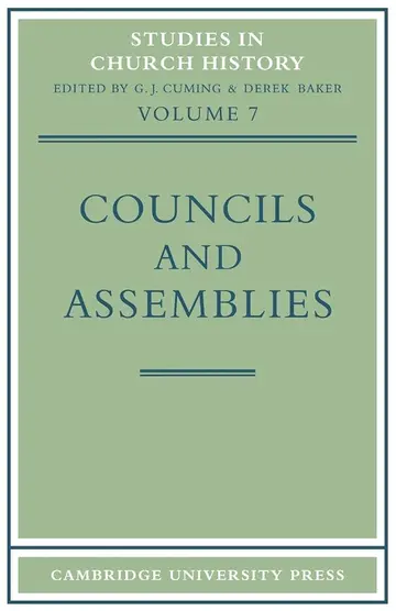Cover of Councils and Assemblies