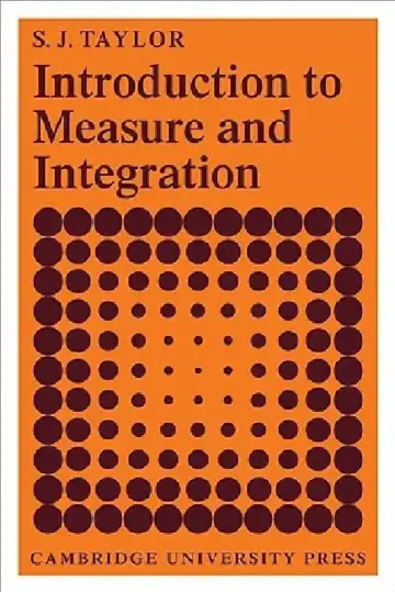 Cover of Introduction to Measure and Integration