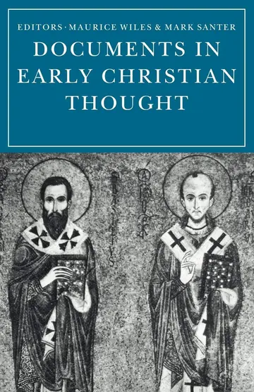 Cover of Documents in Early Christian Thought