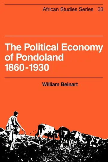 Cover of The Political Economy of Pondoland 1860–1930