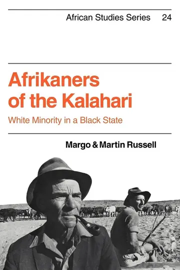 Cover of Afrikaners of the Kalahari