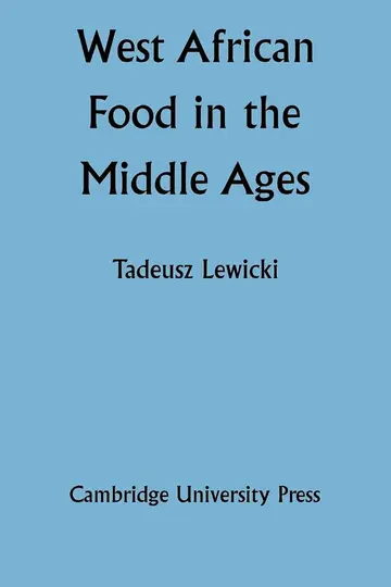 Cover of West African Food in the Middle Ages