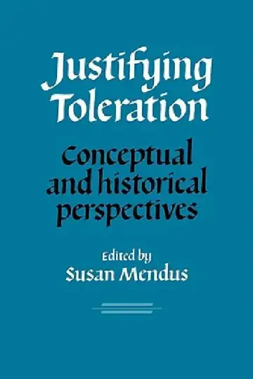 Cover of Justifying Toleration