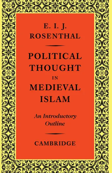 Cover of Political Thought in Medieval Islam