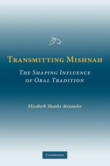 Cover of Transmitting Mishnah
