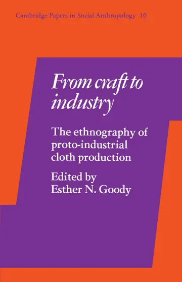 Cover of From Craft to Industry