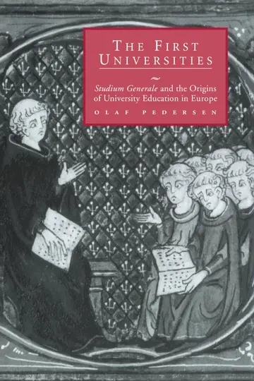 Cover of The First Universities