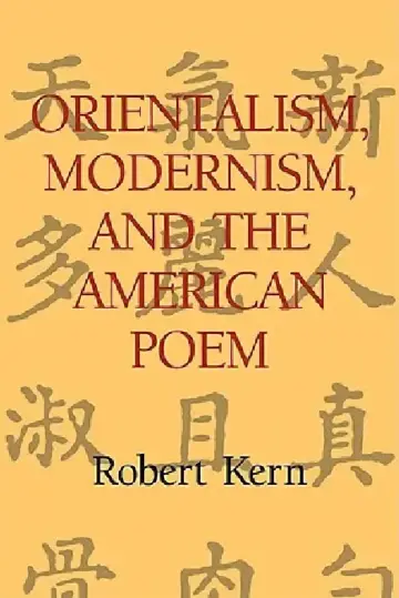Cover of Orientalism, Modernism, and the American Poem