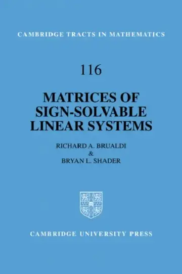 Cover of Matrices of Sign-Solvable Linear Systems