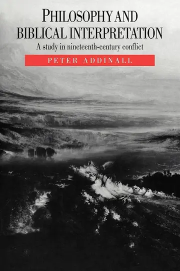Cover of Philosophy and Biblical Interpretation
