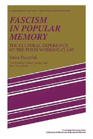 Cover of Fascism in Popular Memory